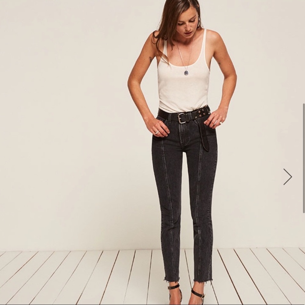 Reformation Seamed Jean